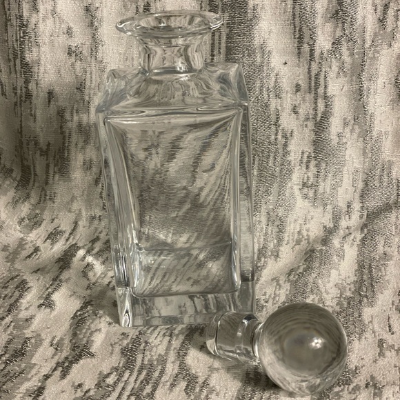 Tiffany & Co. Clear Glass Decanter - Picture 3 of 6